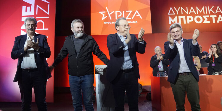 ΣΥΡΙΖΑ-ΠΣ: Απόψε η τηλεμαχία των τεσσάρων υποψηφίων για την προεδρία
