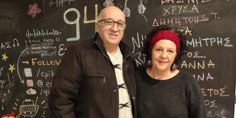 Ο Πάνος Χατζηελευθερίου στον 94.0 και τη Μαντλίν