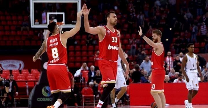 Euroleague: Στο Βελιγράδι ο Ολυμπιακός για την πέμπτη σερί νίκη κόντρα στη Μακάμπι