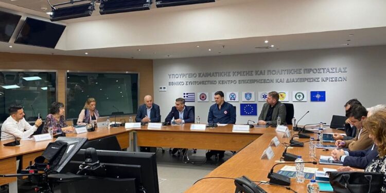 Το Δ.Σ. του Ελληνικού Δικτύου Ανθεκτικών Πόλεων είχε συνεργασία με τον Β. Κικίλια
