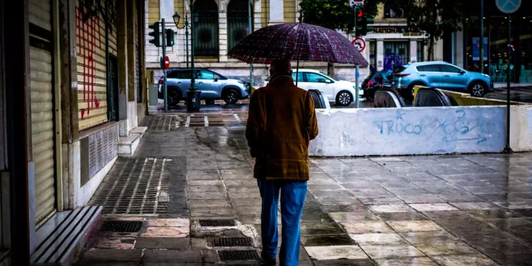 Έκτακτο δελτίο από την ΕΜΥ: Ισχυρές βροχές, καταιγίδες και χαλάζι τις επόμενες ώρες