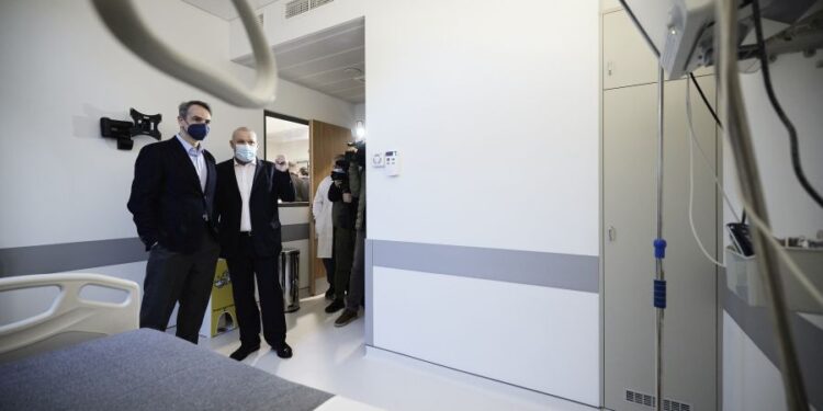 Ο Κυρ. Μητσοτάκης στο νεόδμητο ΤΕΠ του Ασκληπιείου Βούλας: Η υγεία αλλάζει βήμα-βήμα