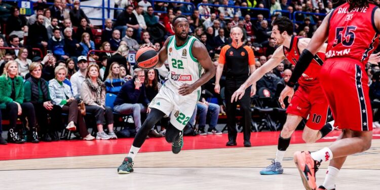 Euroleague: Ήττα για τον Παναθηναϊκό με 87-75 από την Αρμάνι στο Μιλάνο