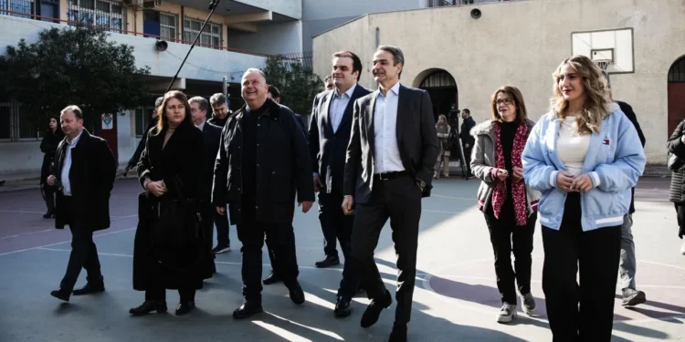 Μητσοτάκης από Νέα Φιλαδέλφεια – 350 εκατ. για υποδομές σε σχολεία μέχρι τον Σεπτέμβριο
