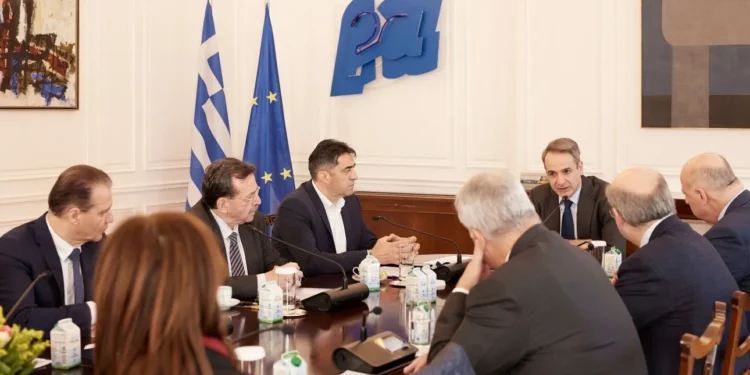 Μητσοτάκης σε Ένωση Αγροτικών Συνεταιρισμών: Νομοσχέδιο για τη ρύθμιση των κόκκινων δανείων