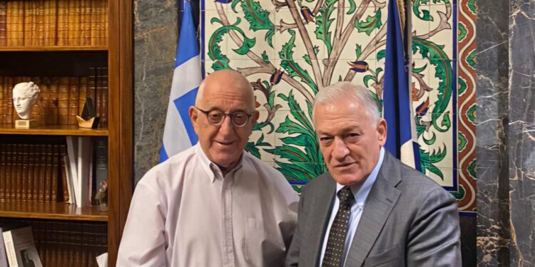 Επίσκεψη του Προέδρου της ΚΕΔΕ στον Πρόεδρο της Βουλής Νικήτα Κακλαμάνη