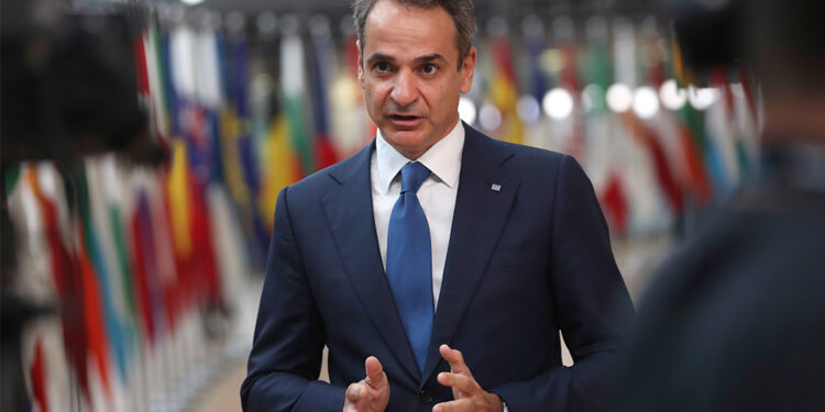 Στις Βρυξέλλες για το Ευρωπαϊκό Συμβούλιο ο Κυρ. Μητσοτάκης