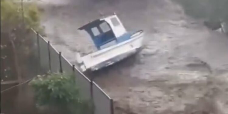 Πλημμύρες στη Σικελία