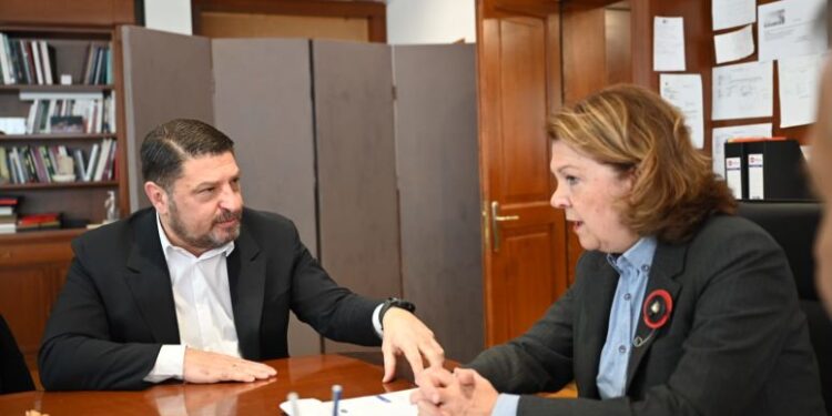 Τίνα Καφατσάκη: «Μέχρι το τέλος του 2027 θα έχει τελειώσει το έργο της Βίλας Ζωγράφου»