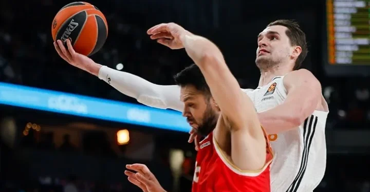 Euroleague: Ήττα για τον Ολυμπιακό με 80-72 από τη Ρεάλ Μαδρίτης