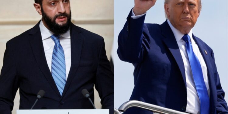 Συνάντηση Τραμπ με Αλ-Σαράα μετά τις ανακοινώσεις για άρση των κυρώσεων κατά της Συρίας