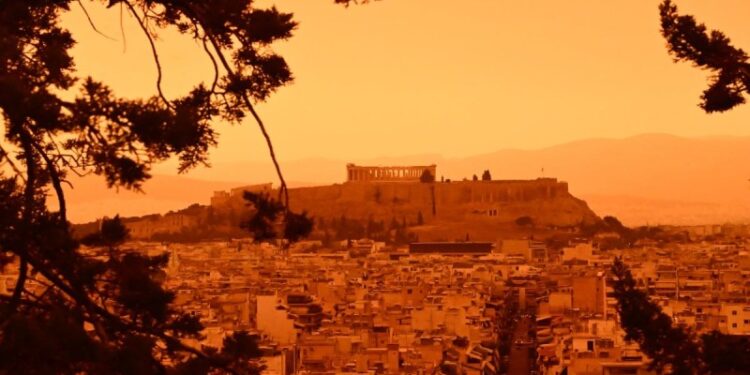 Ζέστη και αφρικανική σκόνη και σήμερα – Η πρόγνωση για το Σαββατοκύριακο