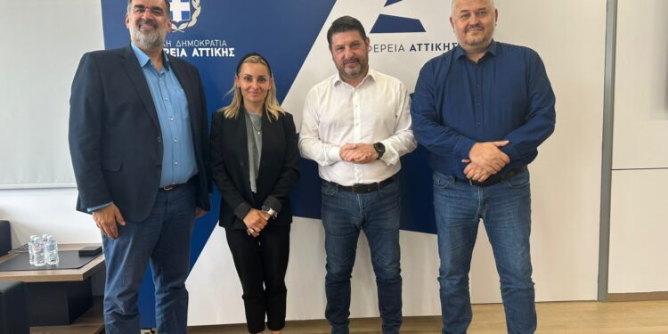 Συνάντηση του Περιφερειάρχη Αττικής με τη διοίκηση της Ελληνικής Ομοσπονδίας Αθλητισμού Κωφών