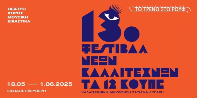 Το 13ο Φεστιβάλ Νέων Καλλιτεχνών «Τα 12 κουπέ» επιστρέφει στην Αμαξοστοιχία-Θέατρο το Τρένο στο Ρουφ