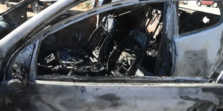 Επίθεση με γκαζάκια σε όχημα στην Κηφισίας