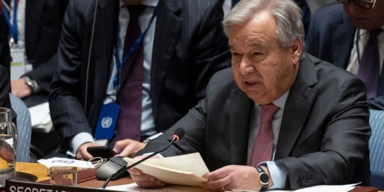 Επίθεση στο Ιράν: Αυτοσυγκράτηση ζητά και από τις δύο πλευρές ο γενικός γραμματέας ΟΗΕ
