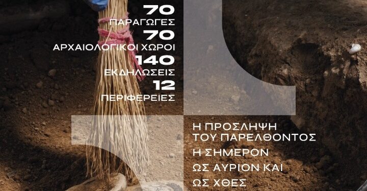 «Όλη η Ελλάδα ένας πολιτισμός» 2025: Η πρόσληψη του παρελθόντος – Η σήμερον ως αύριον και ως χθες